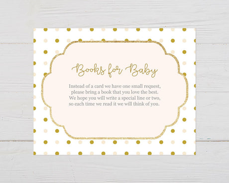 Gold Polka Dot Books For Baby - goprintplus