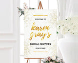 Gold Shimmer Invitation - goprintplus