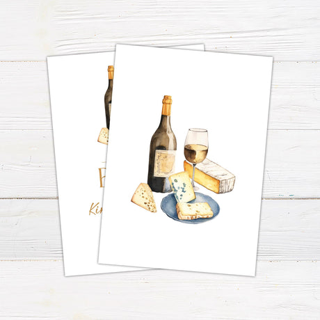 Gold Cheers to the Bride Invitation - goprintplus