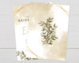 Gold Watercolor Invitation - goprintplus