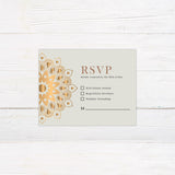 Golden Mandala Invitations - goprintplus