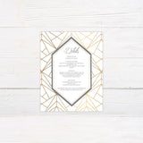 Golden Web Invitations - goprintplus