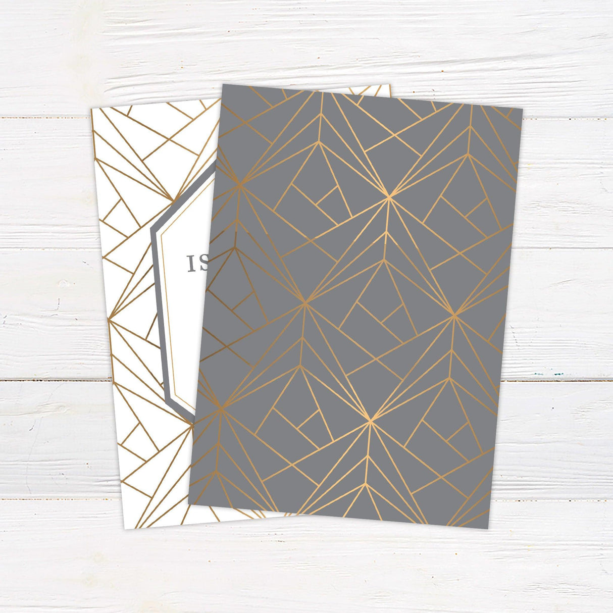 Golden Web Invitations - goprintplus