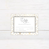 Golden Web Invitations - goprintplus