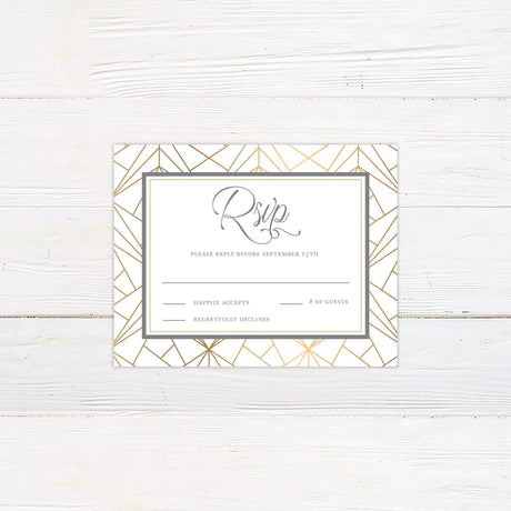 Golden Web Invitations - goprintplus