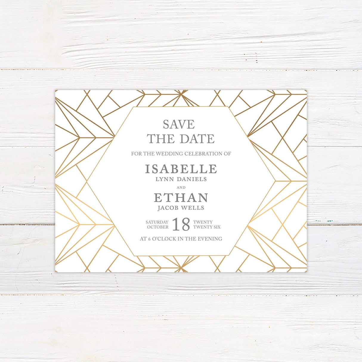 Golden Web Invitations - goprintplus