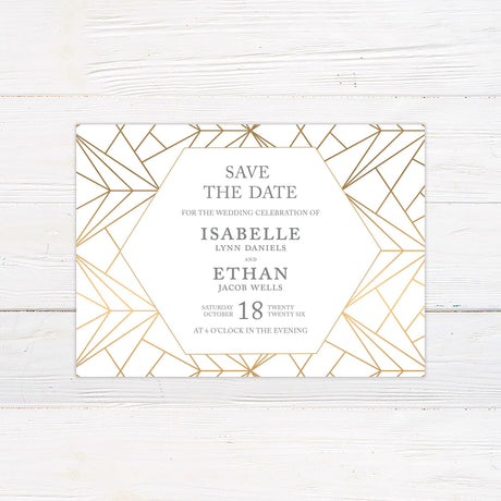 Golden Web Invitations - goprintplus