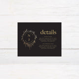 Golden Wreath Invitations - goprintplus