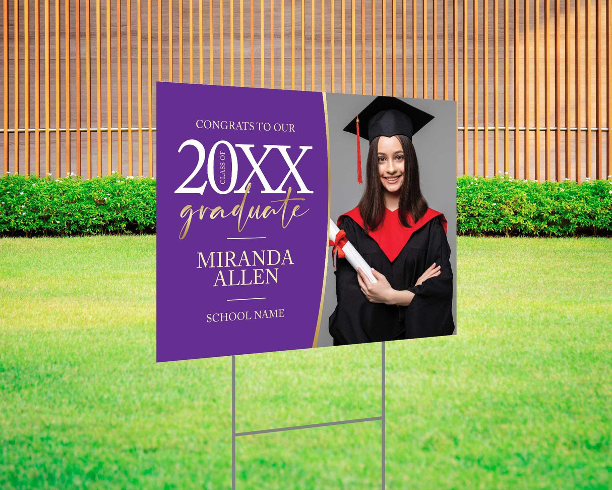 Graduate Yard Sign - goprintplus