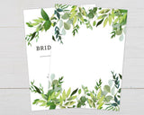 Green Leaves Invitations - goprintplus