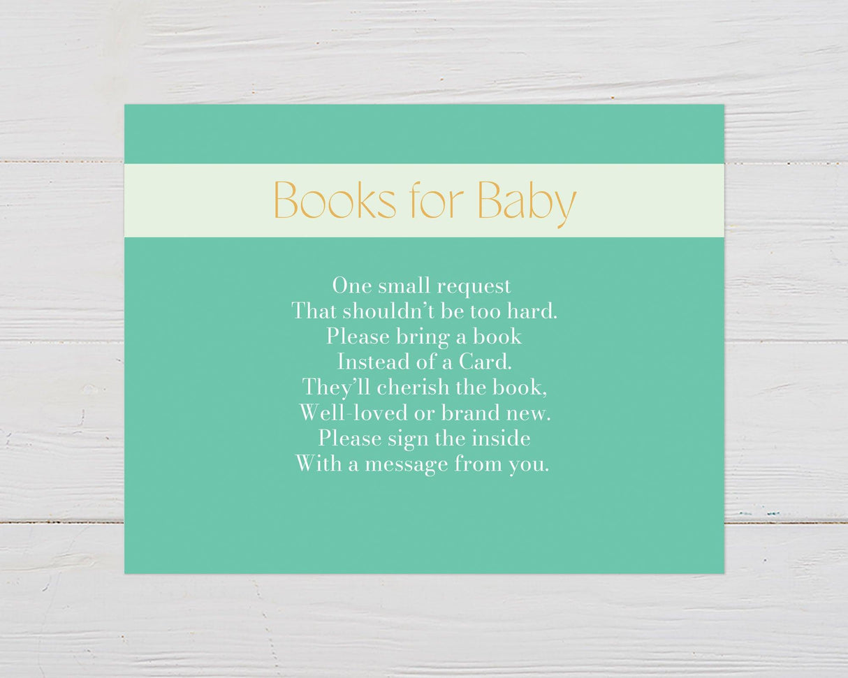 Green Minimalist Books For Baby - goprintplus