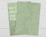 Green Overlay Invitation - goprintplus