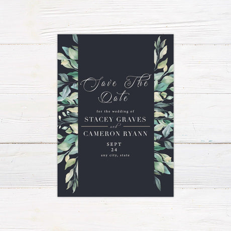 Greenery Abundance Invitations - goprintplus