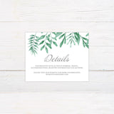 Greenery Corners Invitations - goprintplus