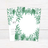 Greenery Corners Invitations - goprintplus