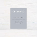 Grey Simple Invitations - goprintplus