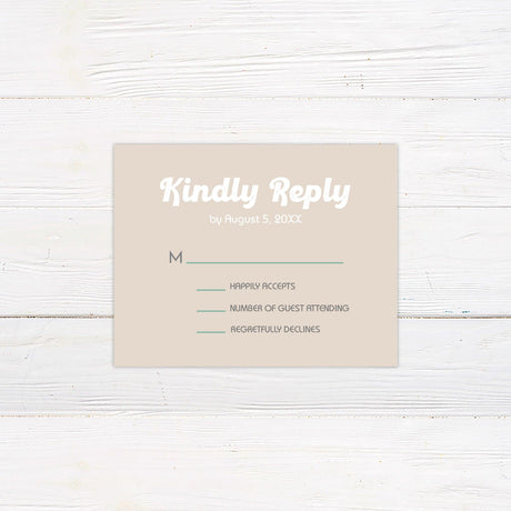 Groovy Stripe Invitations - goprintplus