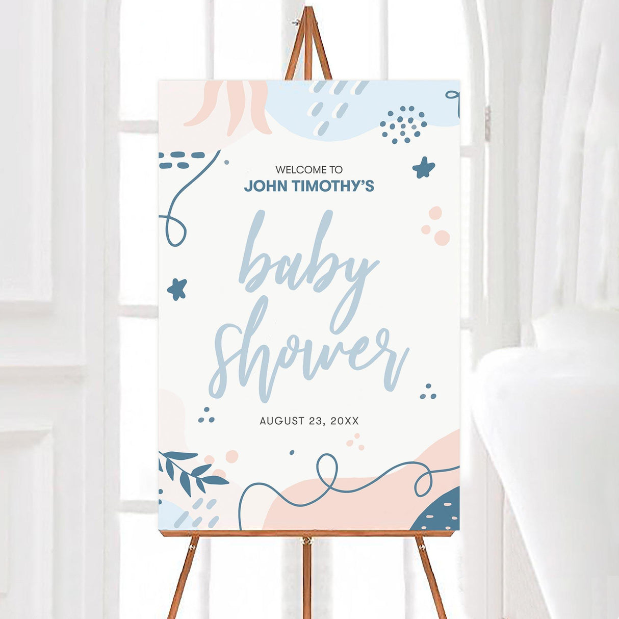 Hand Drawn Shower - goprintplus