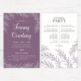 Hand Drawn Wreath Invitation - goprintplus