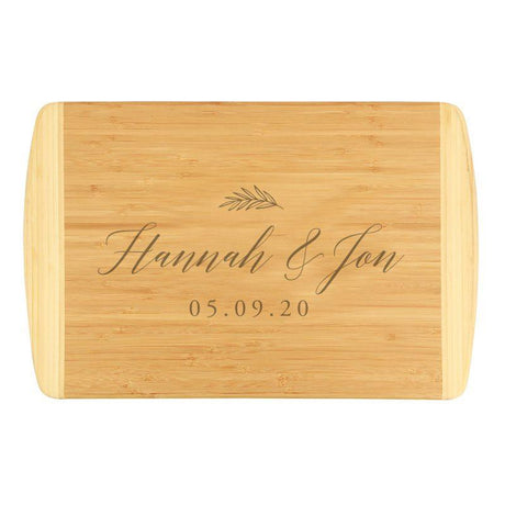 Bamboo 2-Tone Cutting Board - goprintplus