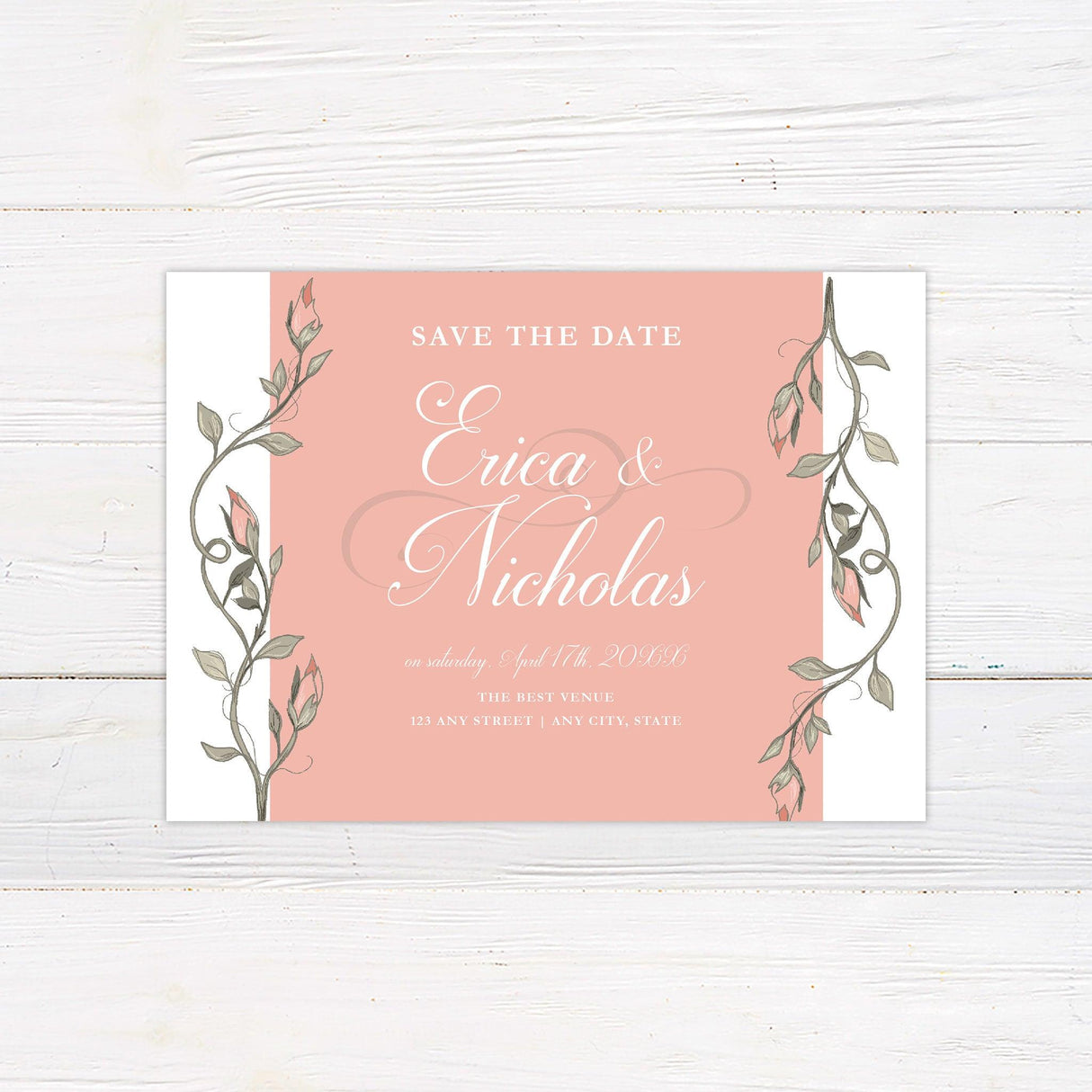 Happily Ever After Save The Date - goprintplus