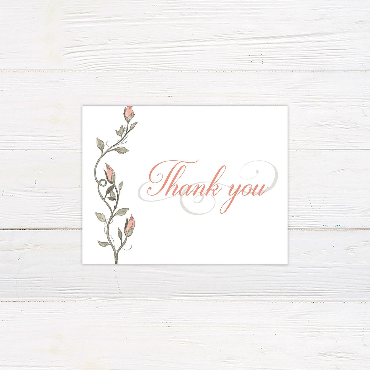 Happily Ever After Thank You Card - goprintplus