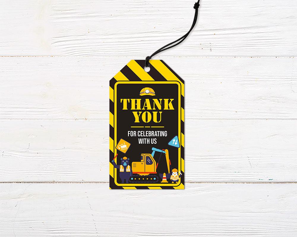 Hard Hats Favor Tag - goprintplus