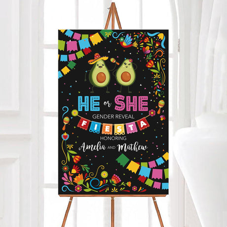 He or She Fiesta Gender Reveal - goprintplus