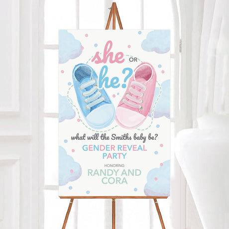 He or She Gender Reveal - goprintplus