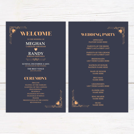 Heart Deco Invitations - goprintplus