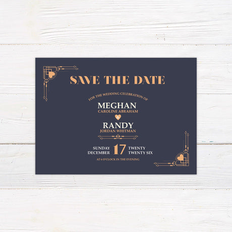 Heart Deco Invitations - goprintplus