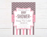 Hearts and Stripes Shower - goprintplus