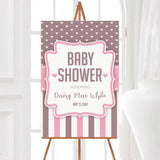 Hearts and Stripes Shower - goprintplus