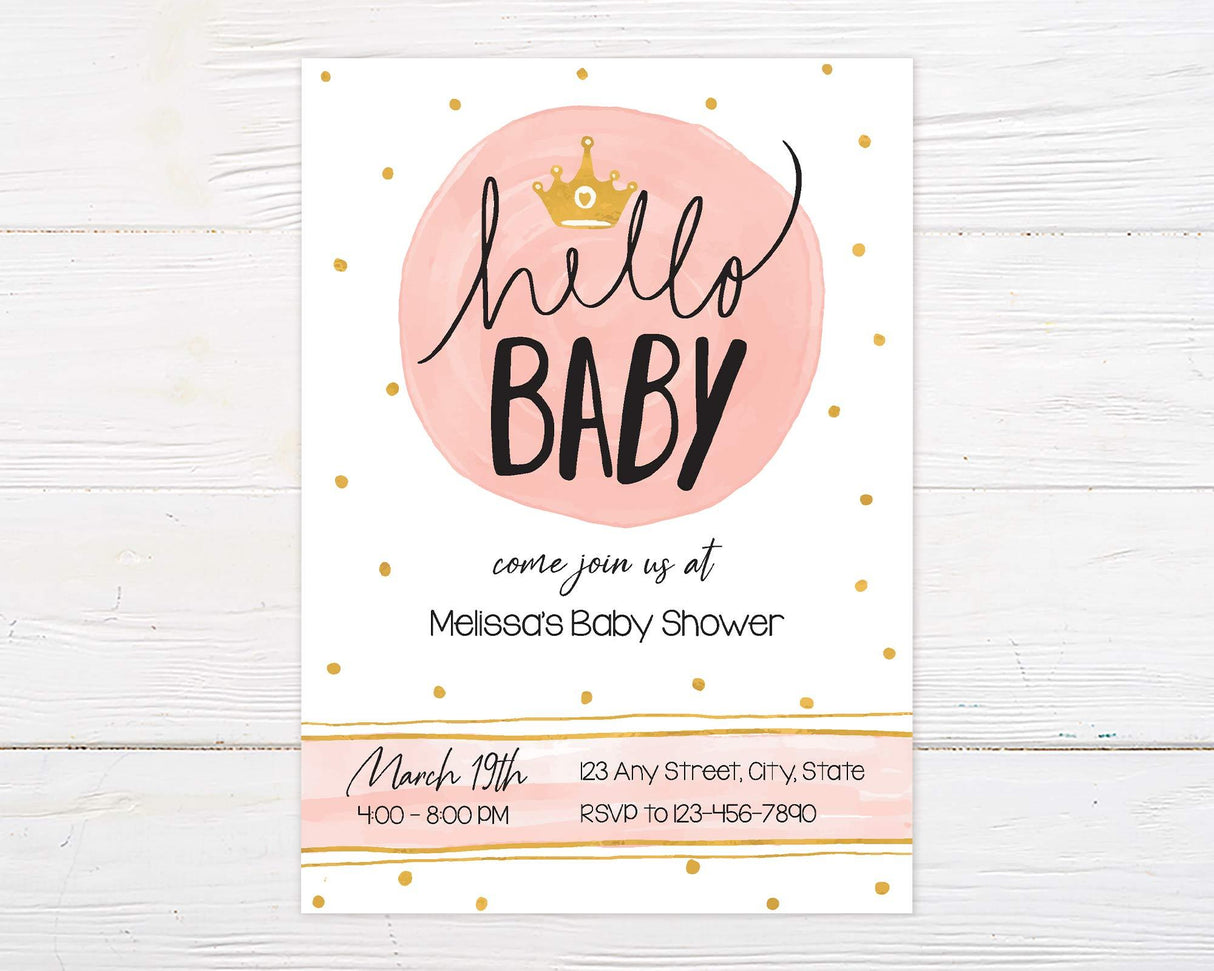 Hello Baby Shower - goprintplus