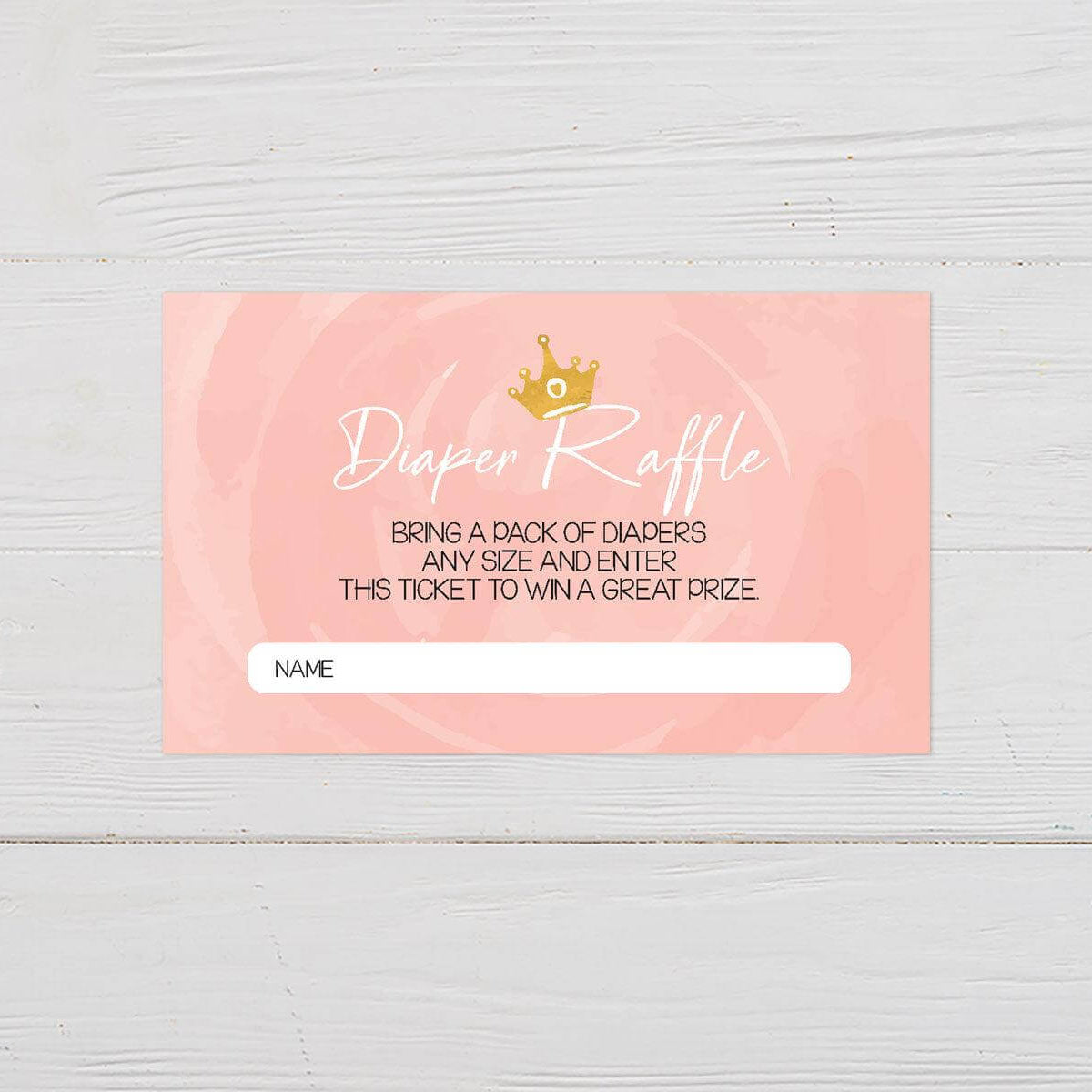 Hello Baby Diaper Raffle – Go Print Plus