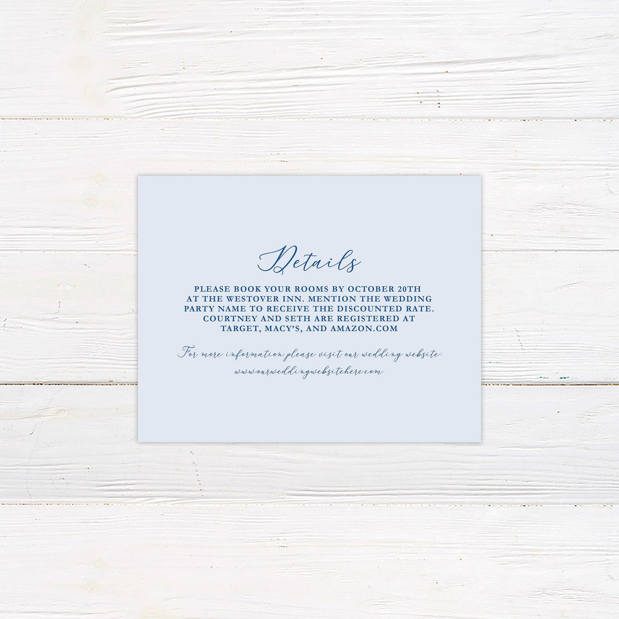 Icy Floral Invitations - goprintplus