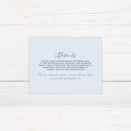 Icy Floral Invitations - goprintplus