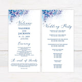 Icy Floral Invitations - goprintplus