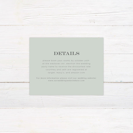 Idyllic Details Cards - goprintplus