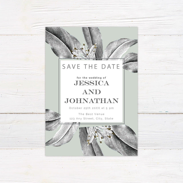 Idyllic Save The Date - goprintplus