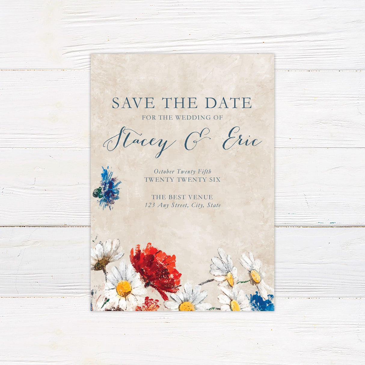 Impressionist Save The Date - goprintplus