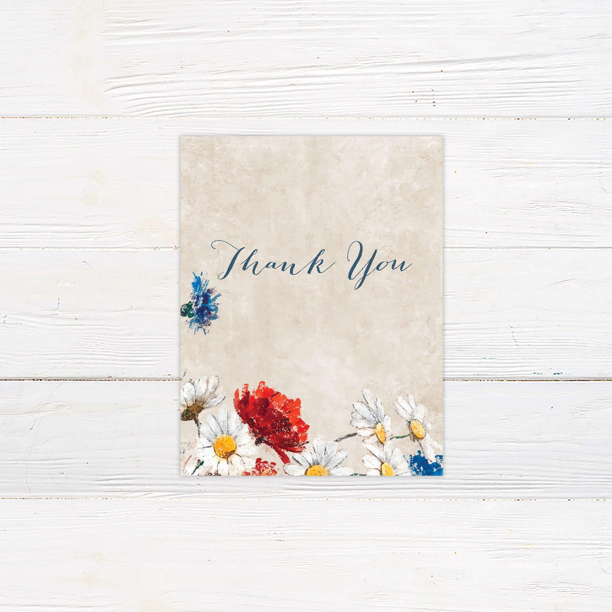 Impressionist Thank You Card - goprintplus