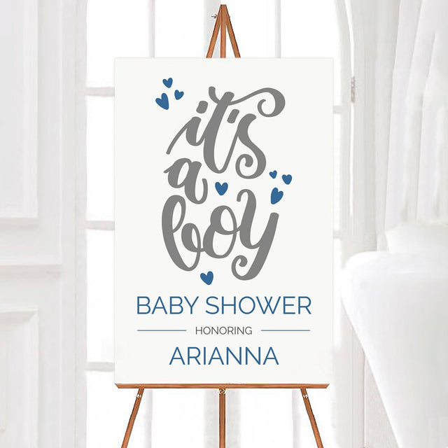 It's a Boy Shower Sign - goprintplus