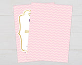 It's A Girl Chevron Shower - goprintplus