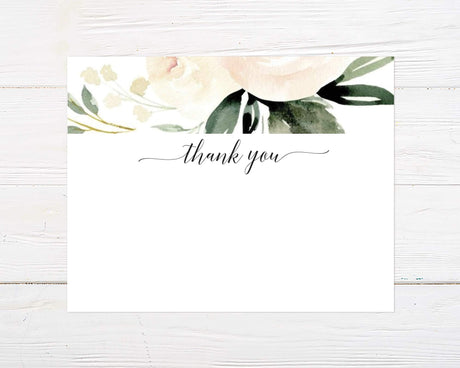 Ivory Peonies Invitation - goprintplus