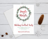 Jingle and Mingle Invitation - goprintplus