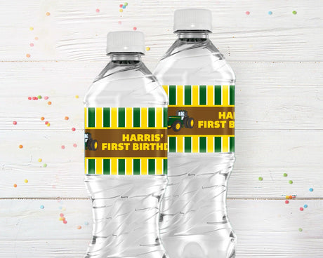 John Deere Water Bottle Labels - goprintplus