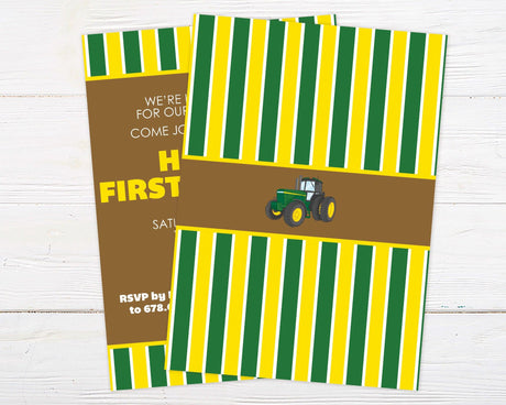 John Deere Invitation - goprintplus