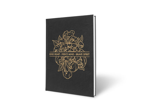 Leatherette Journal with Lined Notepad - goprintplus