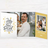 Joy to the World Gatefold Card